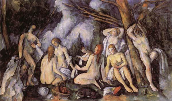 The Large Bathers, Paul Cezanne